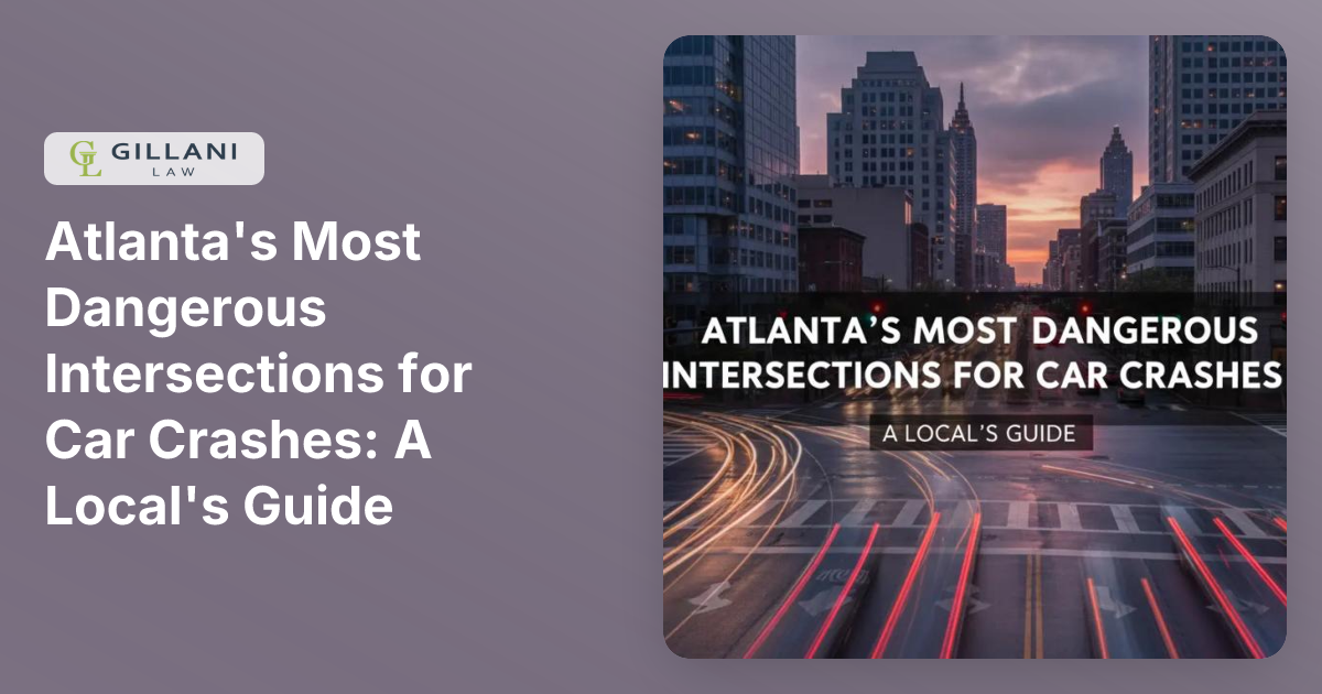 Atlanta's Most Dangerous Intersections for Car Crashes: A Local's Guide ...